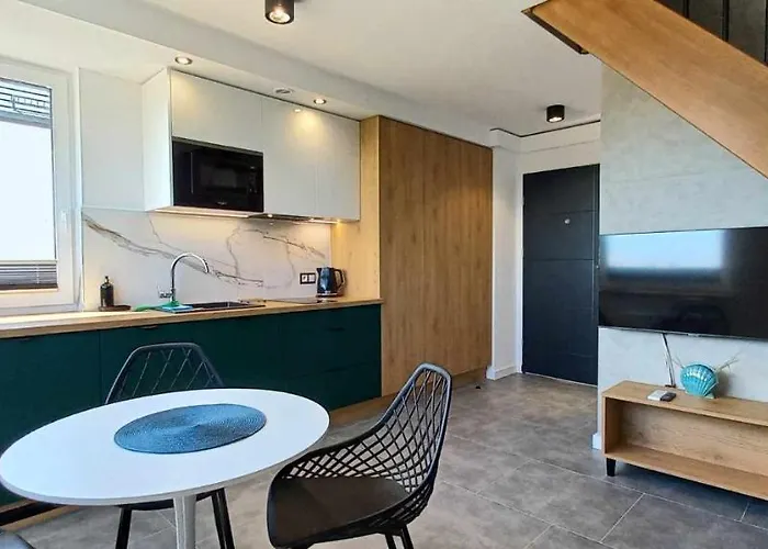 Apartamenty W Sam Las By Klif Ustka- Apartament Dwupoziomy Z Klimatyzacja Ul Poswiatowskiej 42