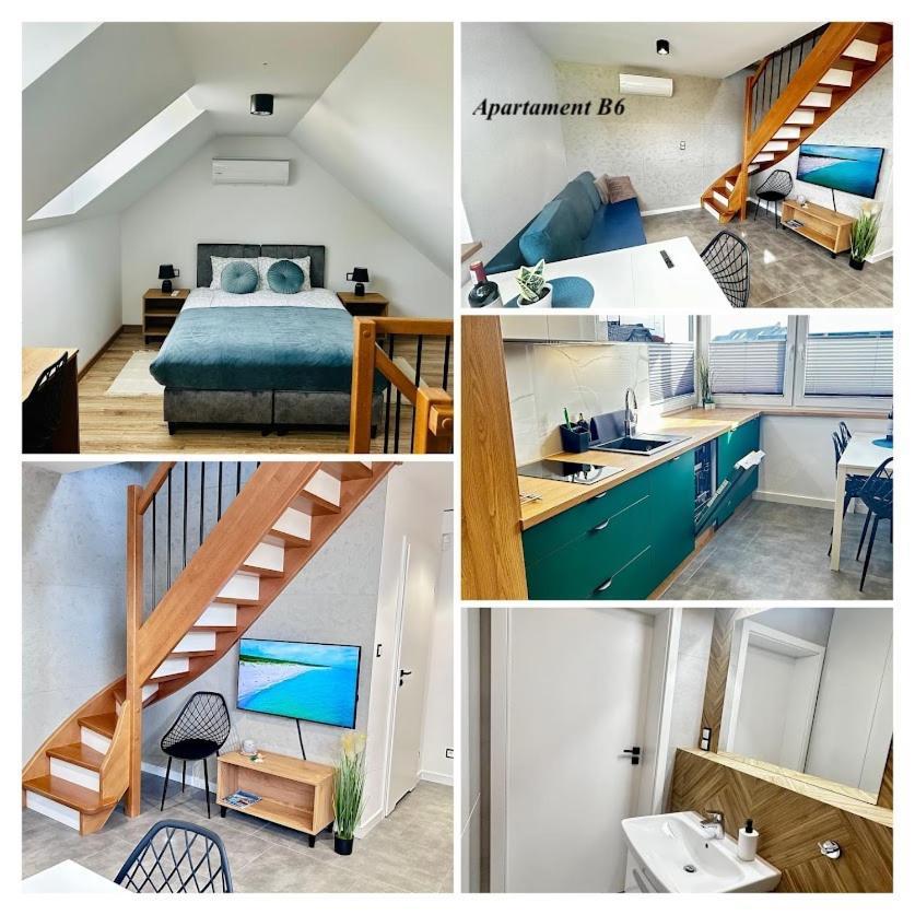Apartment W Sam By Klif Ustka- Dwupoziomy Z Klimatyzacja Ul Poswiatowskiej 42 Stolpmünde